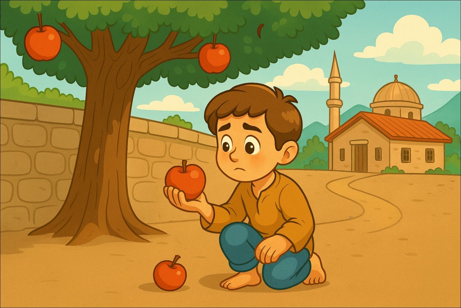 Gölgedeki Elma Masalı Oku