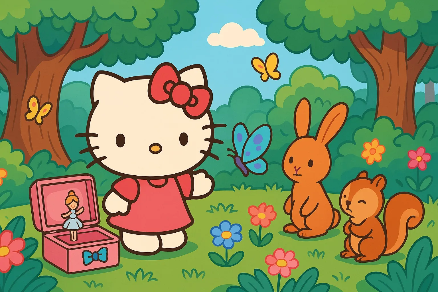 Hello Kitty Masalı Oku