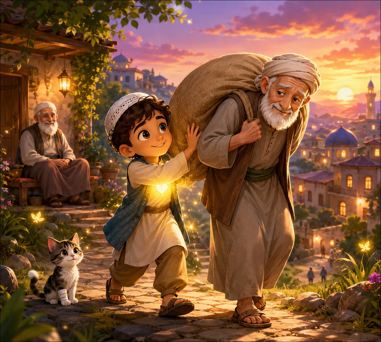 Işıklı Taş ve Küçük Yusuf Masalı Resmi Işıklı Taş ve Küçük Yusuf Masalı Oku