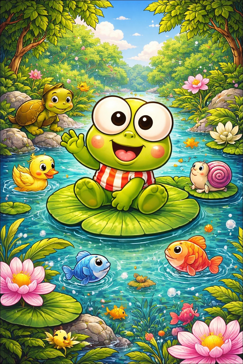 Keroppi Masalı Oku